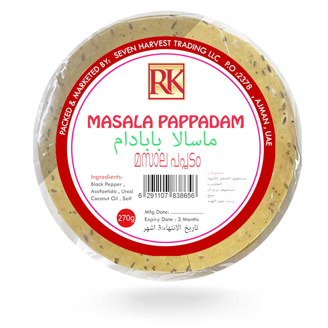 RK masala appalam RK masala appalam Pappad